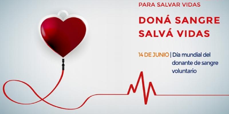 Cartel Día Mundial del Donante de Sangre