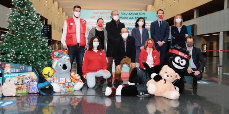 Campaña de Donar juguetes de la Cruz Roja de Bizkaia