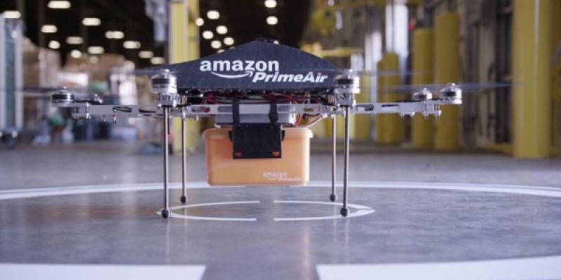 Drones de reparto de Amazon