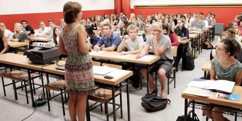 Imagen de un aula educativa/Bizkaia Talent Inversiones en Educación