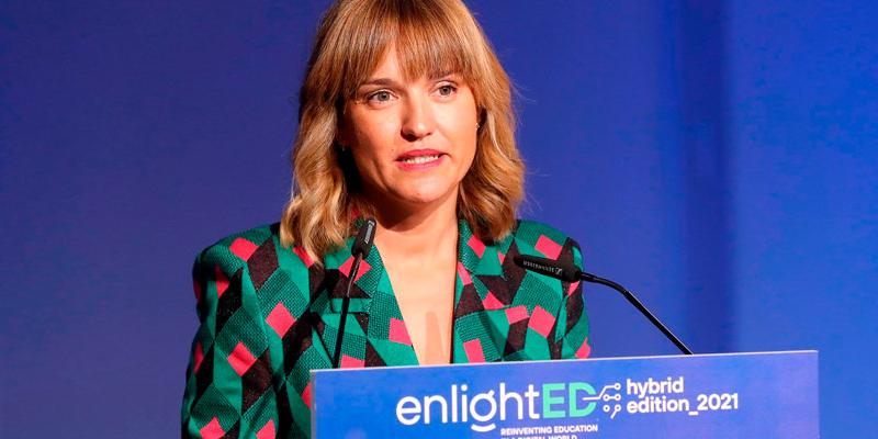 La ministra de Educación, Pilar Alegría