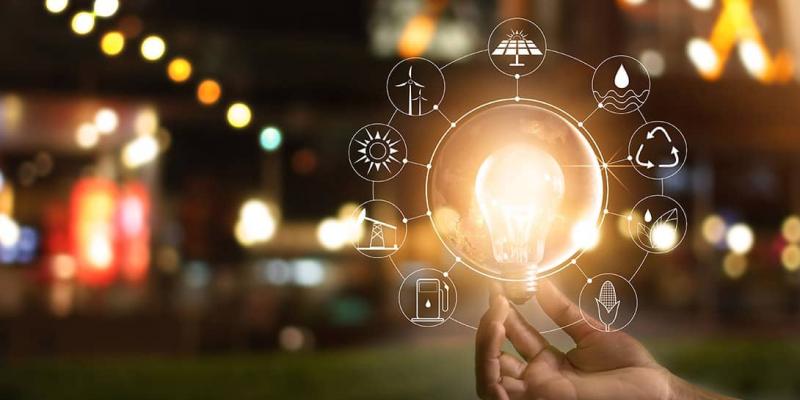 Imagen de una bombilla/Axpo La eficiencia energética para las pymes
