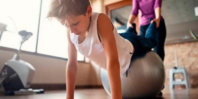 Ejercicio físico / Gaceta UNAM El ejercicio físico ayuda a potenciar la fuerza muscular de los más pequeños