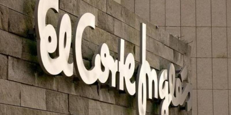 Logo en un edificio de El Corte Inglés El Corte Inglés