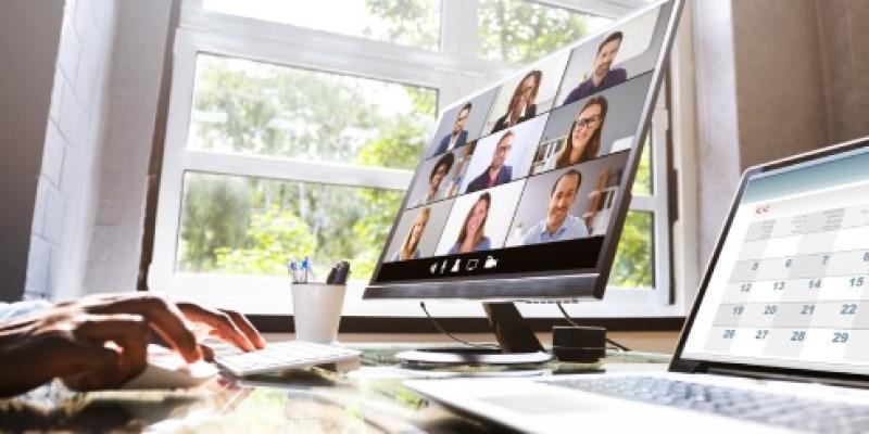 Imagen del ordenador de un trabajador español