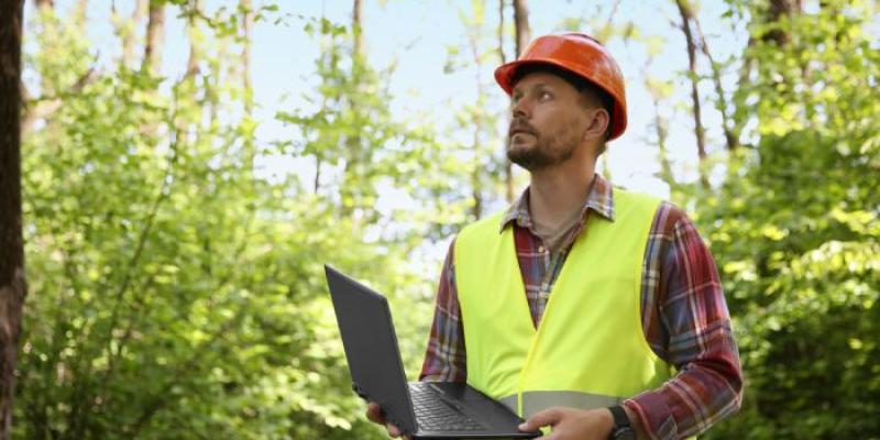 Empleos relacionados con el medio ambiente | Foto de 123RF/liudmilachernetska Ingeniero forestal