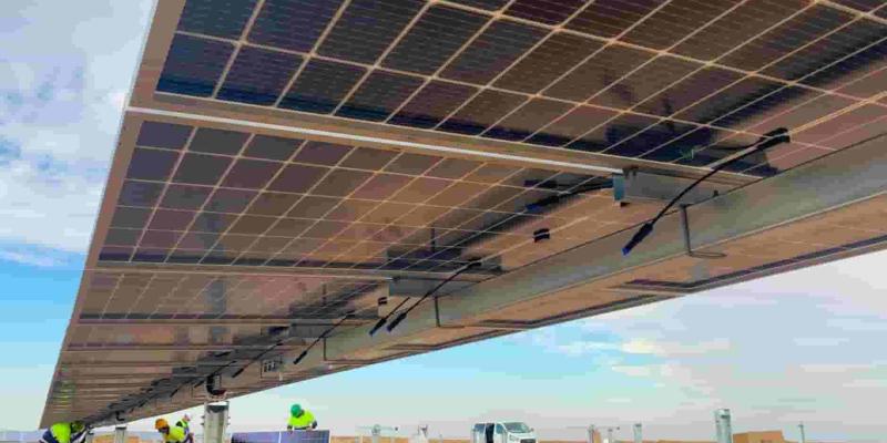 Imagen de placas fotovoltaicas/Wiloc El uso de la energía fotovoltaica crece en España