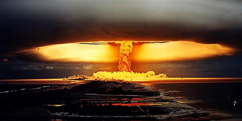 Día Internacional contra los Ensayos Nucleares Ensayo "Licorne", llevado a cabo en 1971 en la Polinesia Francesa. FOTO:Colección de fotografías del TPCEN