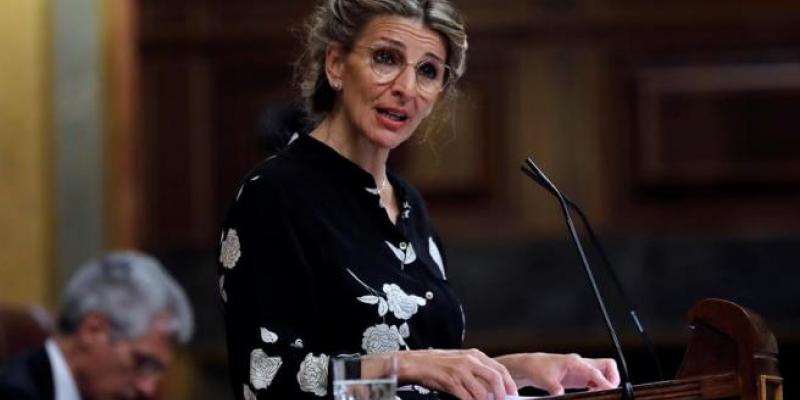Los ertes y su posible prórroga/ EFE Ertes, Ministra de Trabajo, Yolanda Díaz.