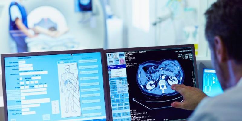Tratamiento de protonterapia - Foto del CSIC Las imágenes tomadas mediante TAC