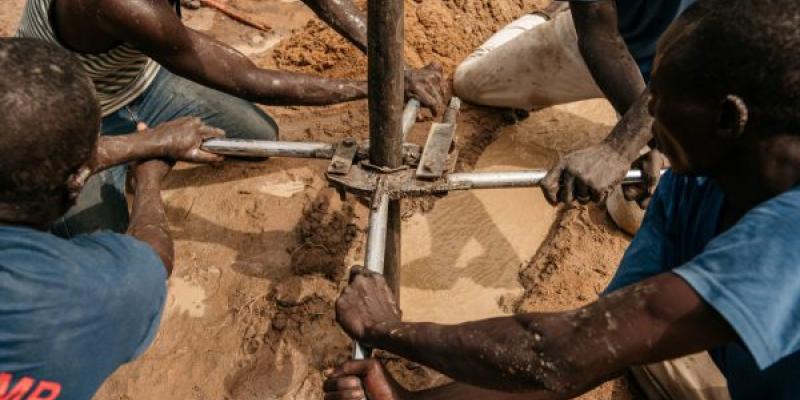 Escasez de agua en África