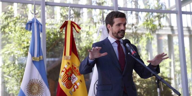 Pablo Casado en su viaje a Argentina/La Región Internacional