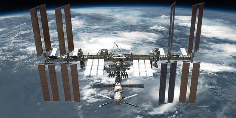 La Estación Espacial Internacional quiere luchar contra la crisis climática - Pixabay La Estación Espacial Internacional desde fuera