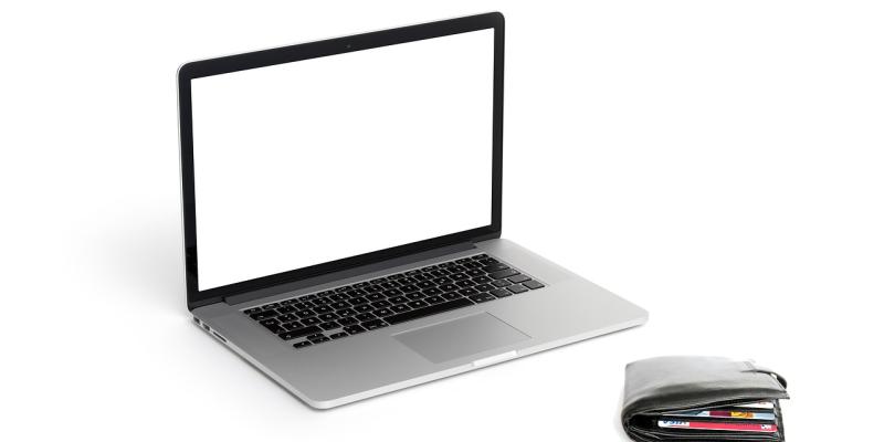 Estafas online / Pixabay Una cartera y una pantalla de ordenador