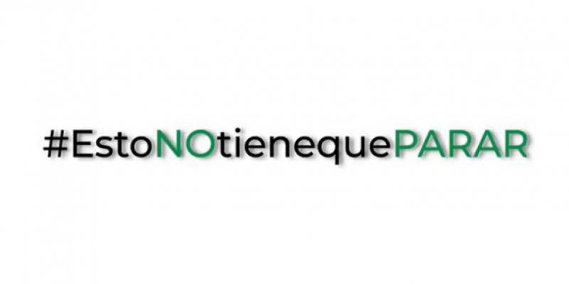 #EstoNOtienequePARAR #EstoNOtienequePARAR lema de la campaña