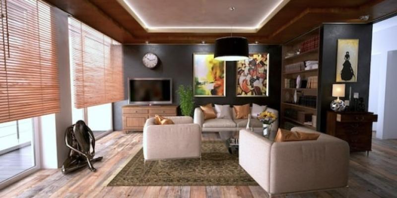Imagen de un salón/Archivo Los estores están de moda
