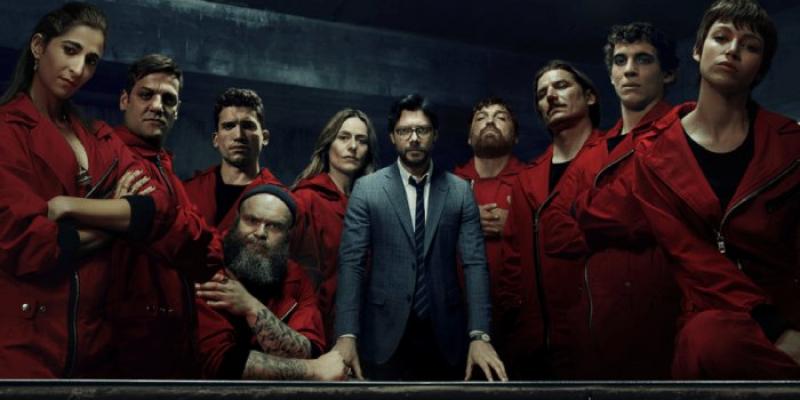 La Casa de Papel Los estrenos de Netflix para el mes de abril.