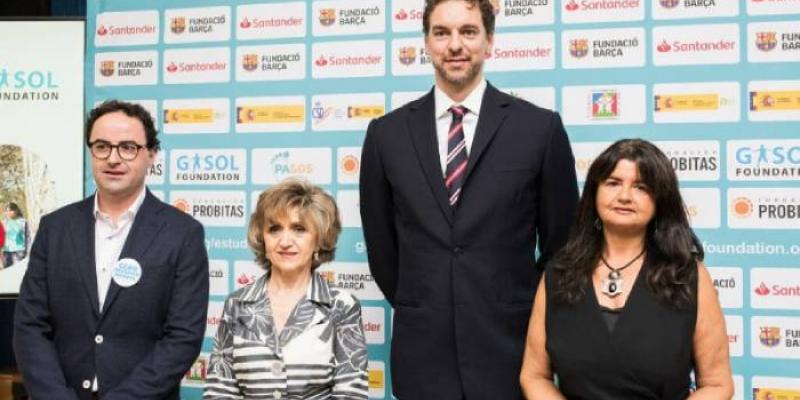 Gasol Foundation presentando el estudio PASOS