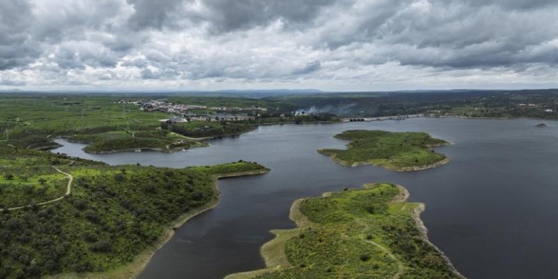 La crisis del agua necesita que nos preparemos Embalse de Alcántara, Cáceres, Extremadura