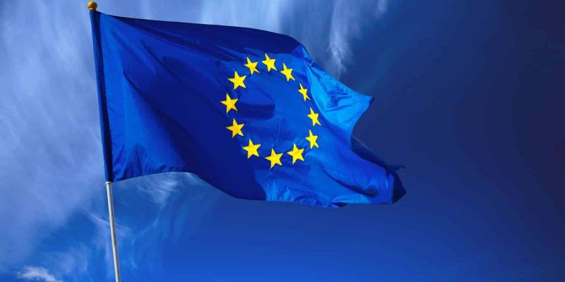 Imagen de una bandera de la Unión Europea/65Ymás Día de Europa
