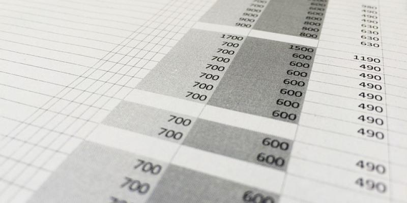 Excel / Pixabay Hoja de excel impresa