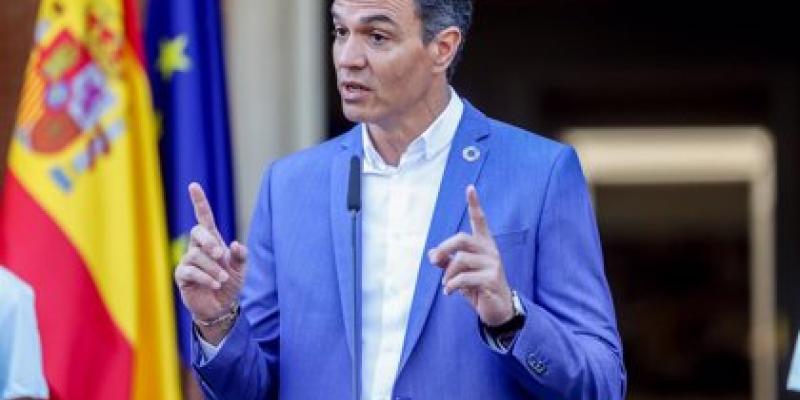 Imagen de Pedro Sánchez/Europa Press Sánchez anuncia una bajada en el IVA del gas