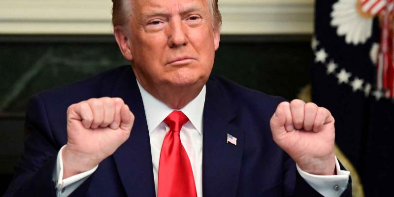 Donald Trump y las 'fake news' Donald Trump durante un acto por el Día de Acción de Gracias. Reuters