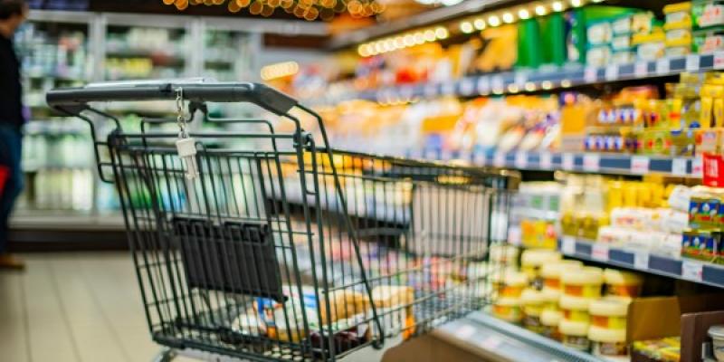 Carro de la compra casi vacío por los precios - Pixabay Carro de la compra en un supermercado