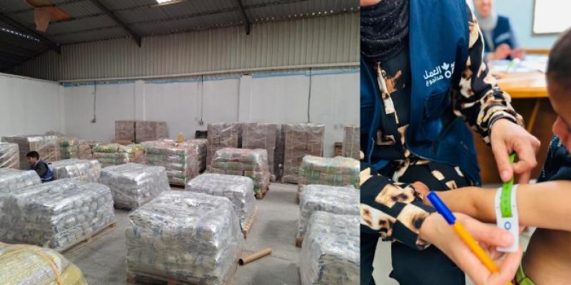 Gaza - Foto: Acción Contra el Hambre Alimentos bloqueados