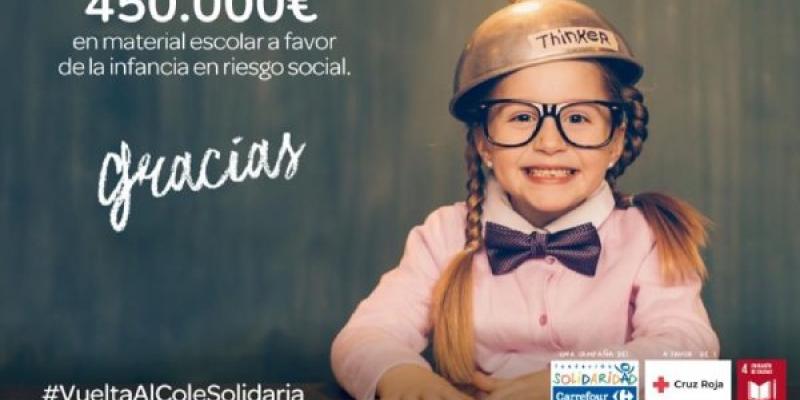 Las familias vulnerables recibieron la ayuda de Fundación Carrefour Familias vulnerables ayudadas por Fundación Carrefour