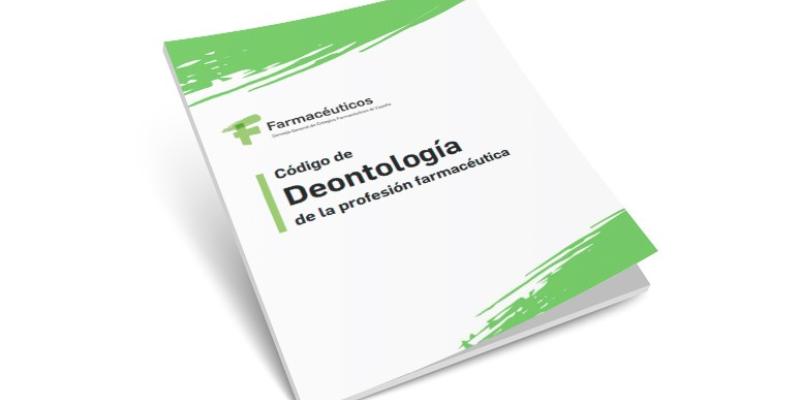 Portada del Código de Deontología de los farmacéuticos