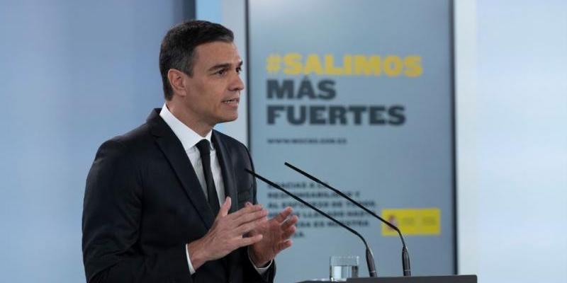 El presidente del Gobierno, Pedro Sánchez. El Gobierno deja la fase 3 en manos de las comunidades.