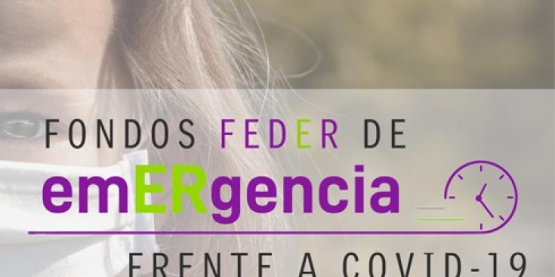 La FEDER presenta sus fondos de emergencia frente a la COVID-19 en dos modalidades.