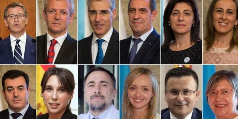 feijóo nuevo equipo de Feijóo para la Xunta de Galicia