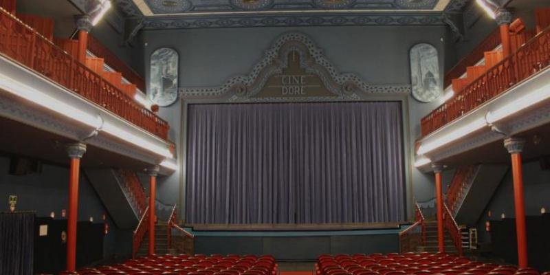 El interior de la Filmoteca Española