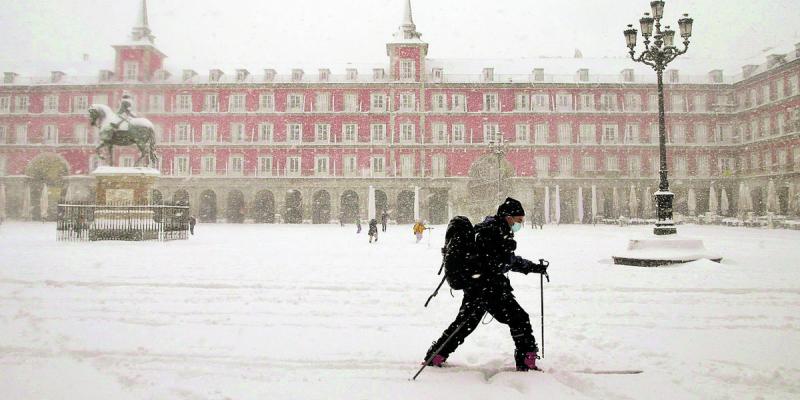 La borrasca Filomena trajo consigo daños irreparables en las ciudades de España Filomena 2021, Madrid/El Periódico de España