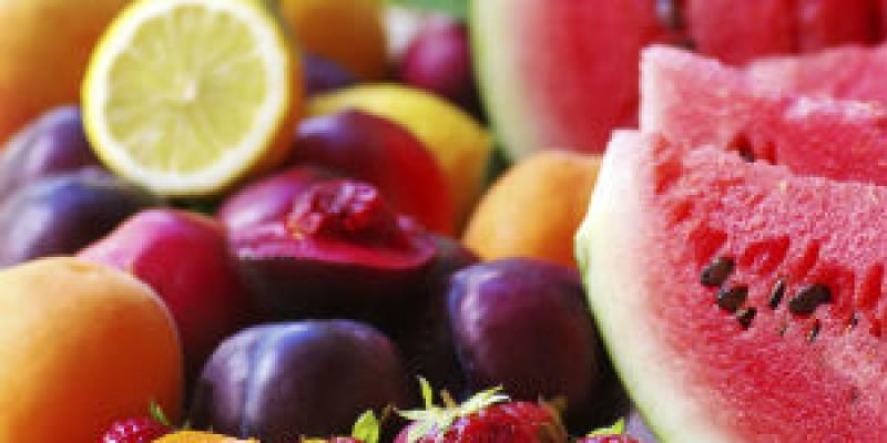 Diversas frutas para comer en verano 