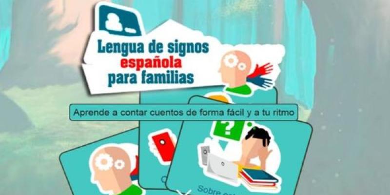 Web que permite a las familias con menores sordos, contar cuentos infantiles 