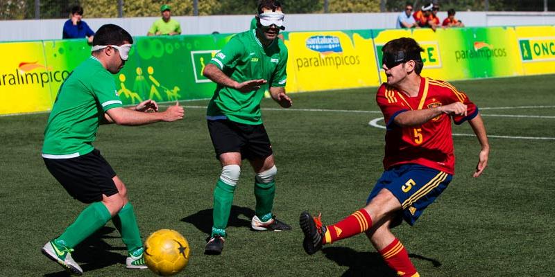 Fútbol para personas con discapacidad visual