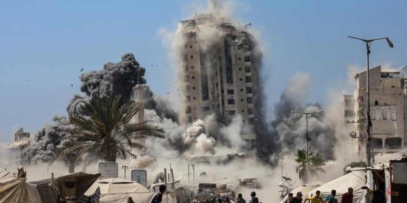 Imagen de Gaza/Demócrata Gaza concentra a miles de desplazados