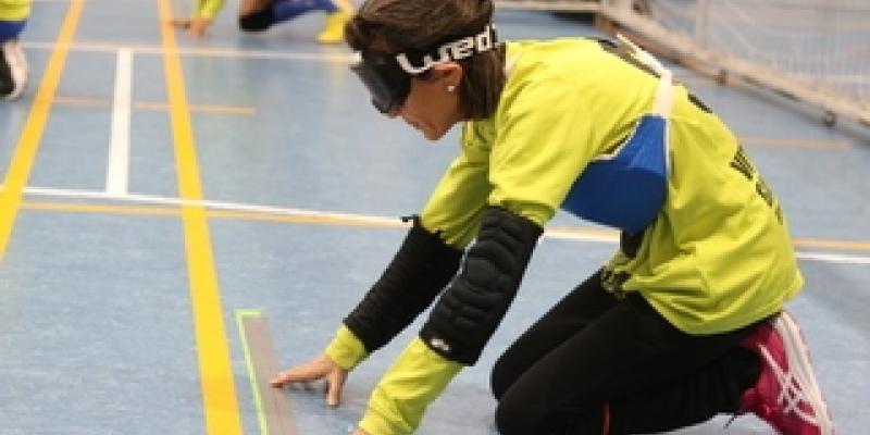 El Goalball, un deporte único y apasionante - Gobierno del País Vasco Melgosa jugando al Goalball