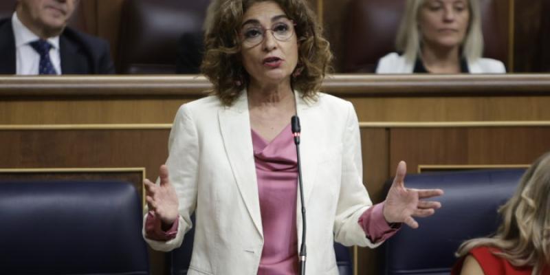 María Jesús Montero, vicepresidenta del Gobierno | Foto del Congreso María Jesús Montero en un pleno de la Cámara Baja