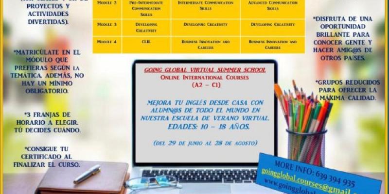 Oferta de módulos online para la enseñanza de inglés en verano 