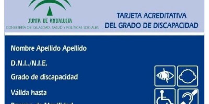 Más de 578.000 personas tienen reconocido un grado de discapacidad en Andalucía