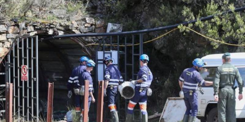 Minas y explosión por grisú Pozo minero de Cerredo, Asturias, donde se ha dado la explosión de grisú