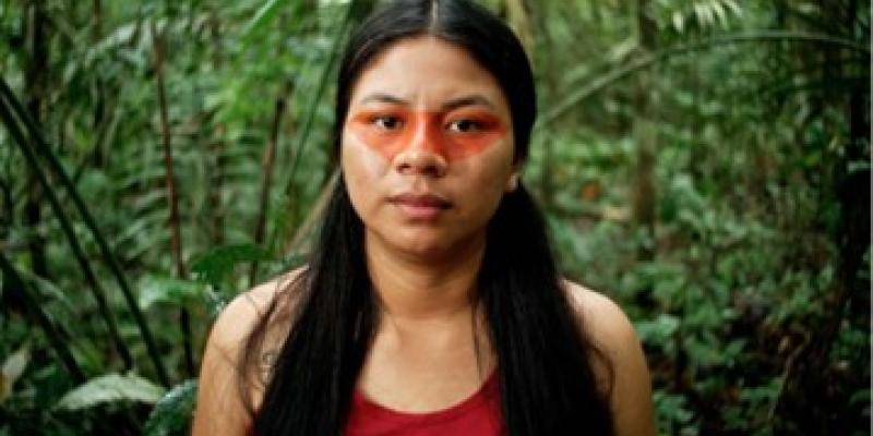 Imagen de una participante de las “Guardianas” de la selva Las “Guardianas” de la selva