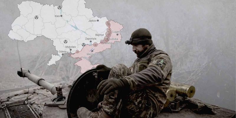 Imagen del mapa de la guerra en Ucrania/RTVE.es La guerra de Ucrania sigue activa