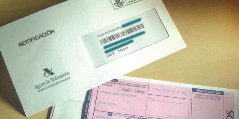 Imagen de una notificación de Hacienda/Cepymenews La importancia de las cartas de Hacienda