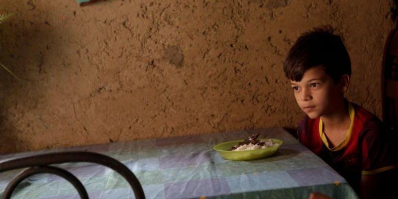 Niño con hambre en Venezuela / Getty Images
