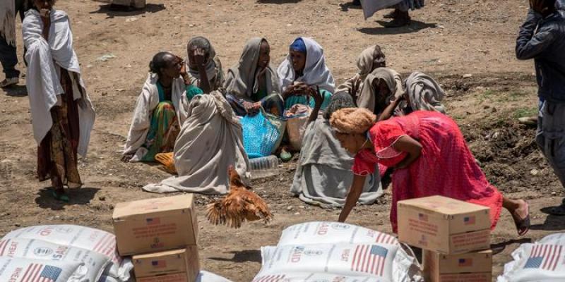 Más de dos millones de personas, al borde de la hambruna en Etiopía, según la ONU La ONU alerta del riesgo de una grave hambruna en Etiopía a causa de la guerra